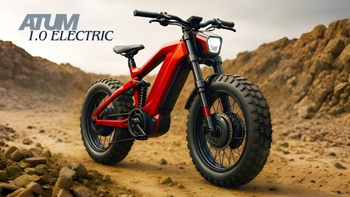 Atum 1.0 Electric Bike Perfect Choice for Short Distance City Commutes