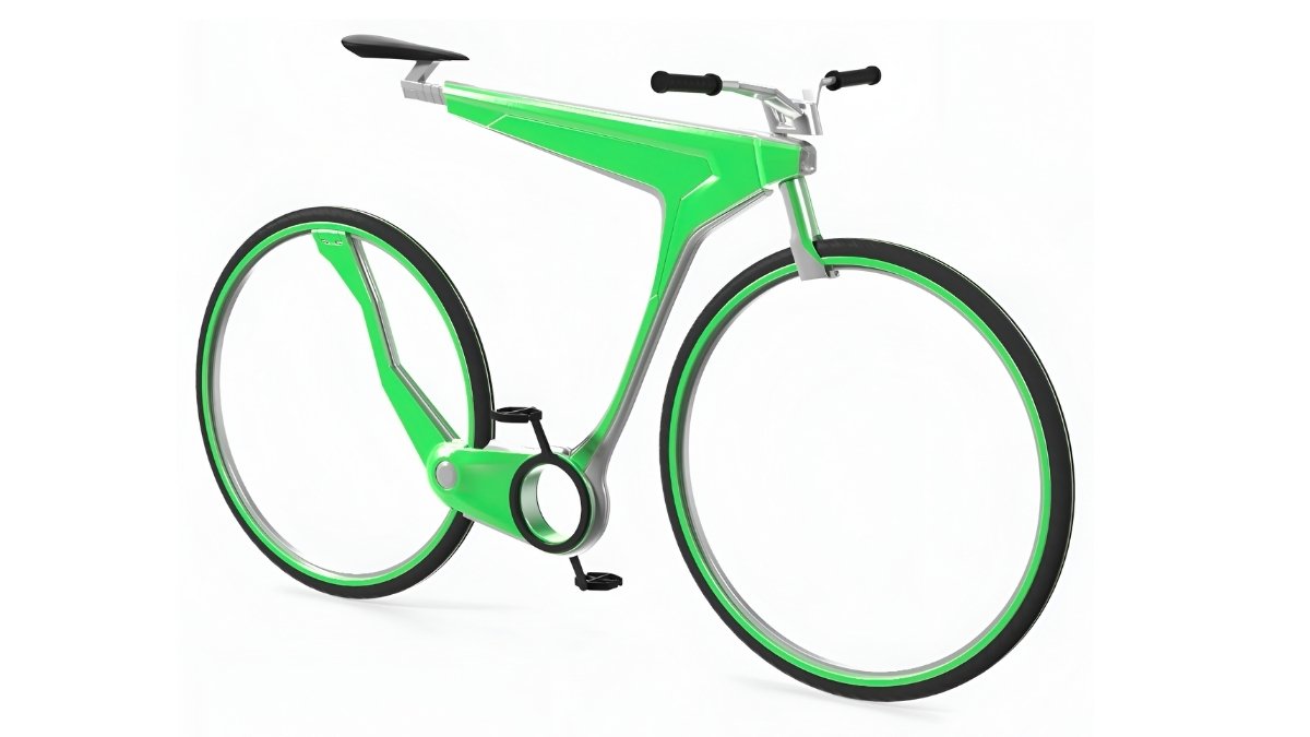 Realistic Ebike Concept Bicycle 3D Model for Visualization Rendering and Creative Projects