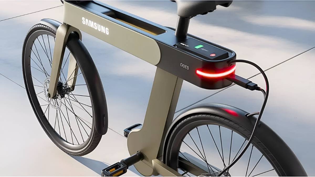 Samsung Foldable Electric Bike Patent Shows Ultra Fast 30 Minute Charging Technology