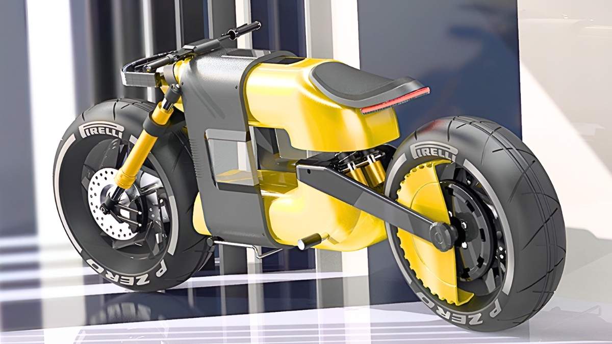 Hyundai’s Futuristic Electric Superbike Concept Looks Like a Greek God on Wheels