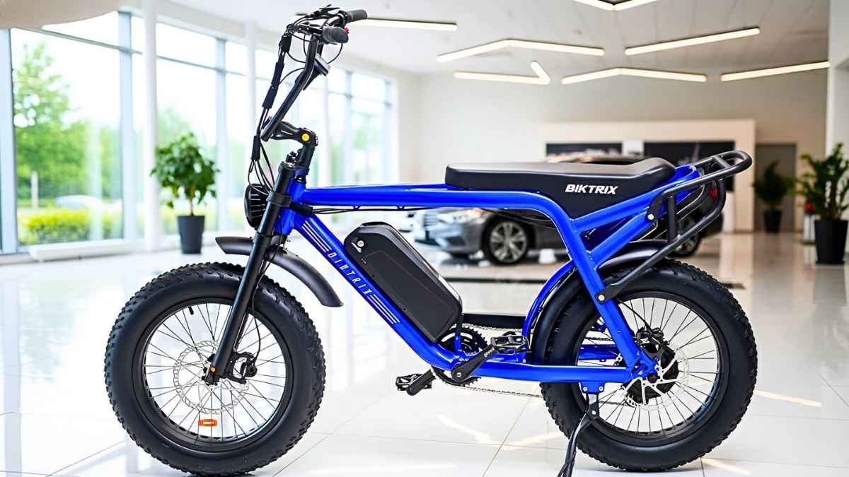 Biktrix Moto ReviewMoped-Style eBike with Impressive Range