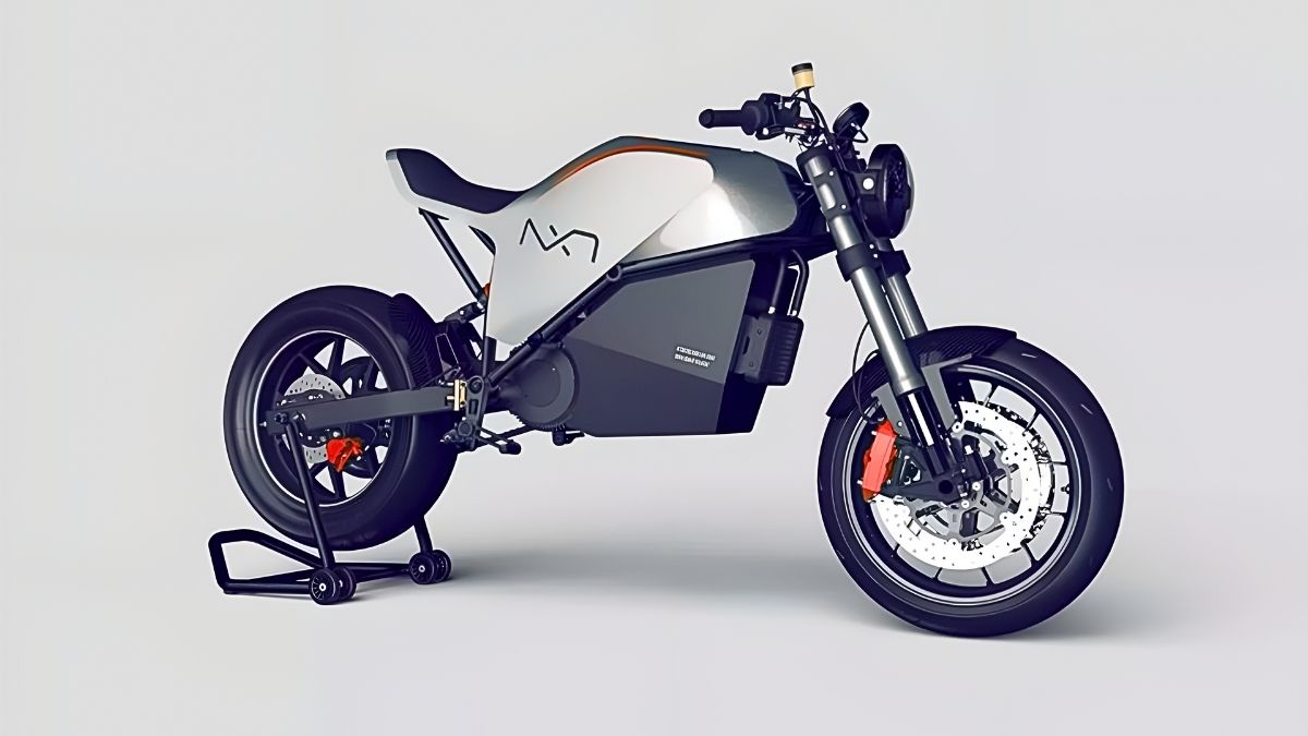 Dutch Motorcycle Concept Unveils Carbon Frame with Advanced Electric Powertrain