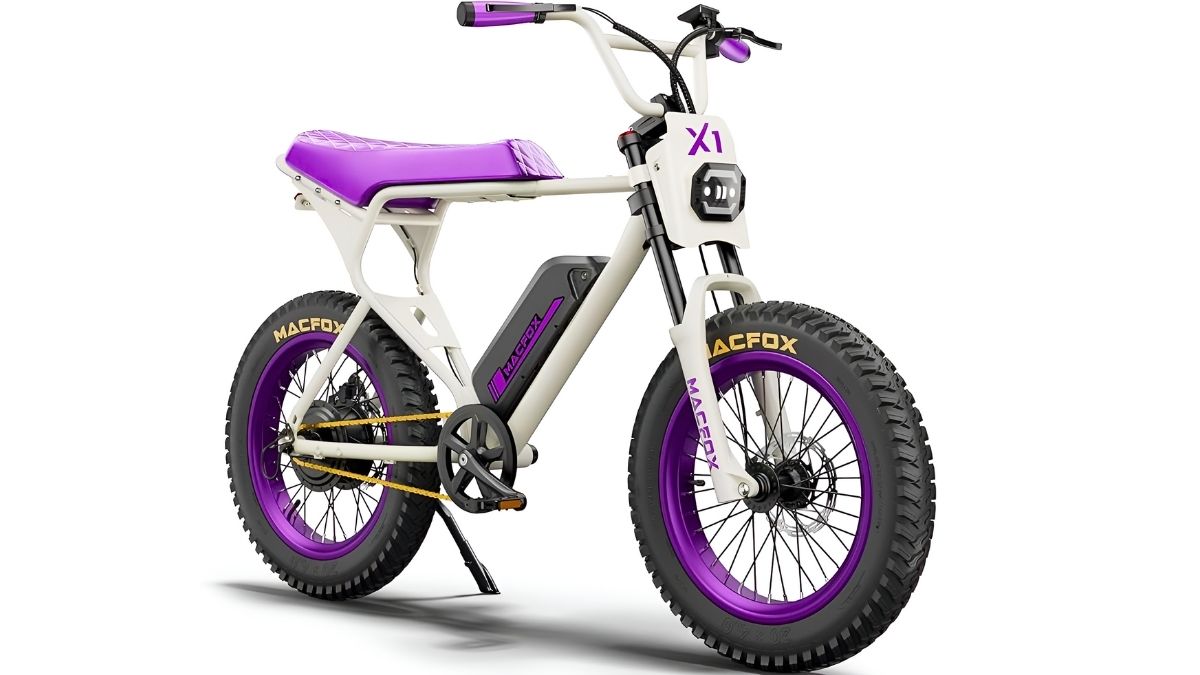 Ride in Style MACFOX Adult Electric Bike with Powerful 750W/500W Motor and 48V Battery
