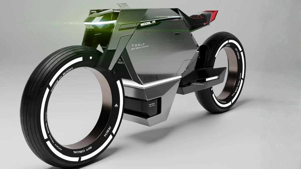 This Cybertruck Inspired Electric Motorcycle Is Redefining Futuristic Two Wheel Design