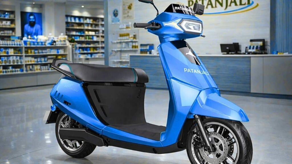 Patanjali Electric Scooter Launch 210Km Range and 100Km/h Speed