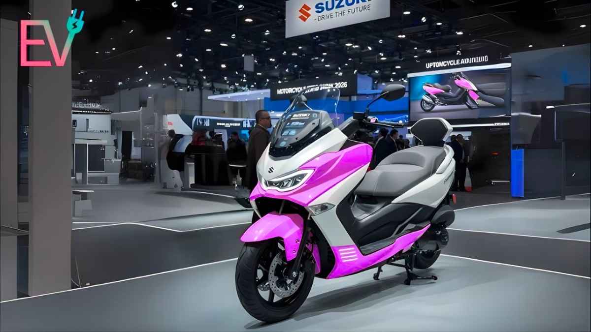 Suzuki Burgman Electric 2026 combines sleek design advanced battery and long-distance capability