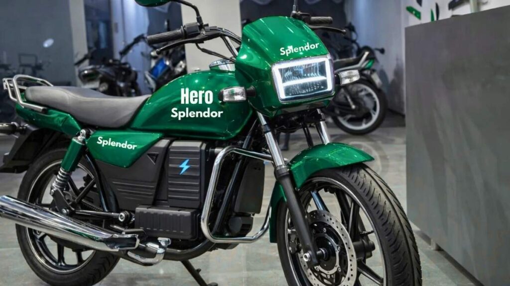 Hero Splendor Electric 2026 Launched with 200Km Range