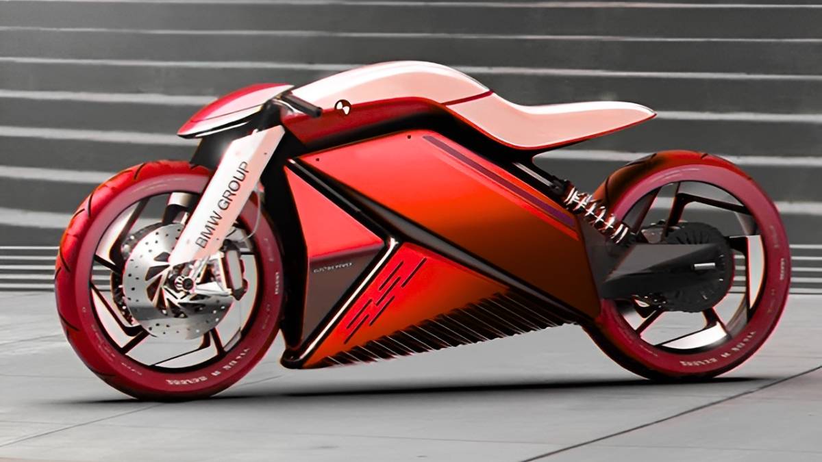BMW Concept EV Motorcycle Showcases Futuristic Design