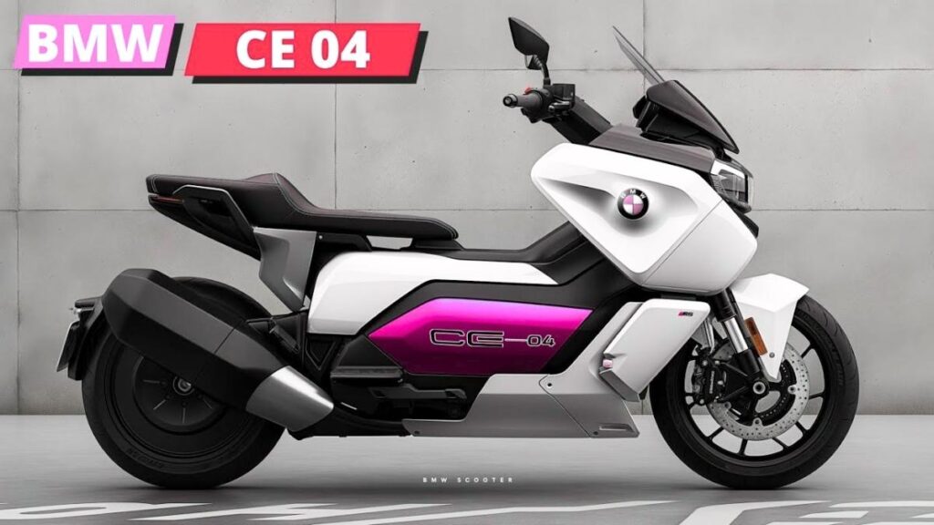 BMW CE04 2025 Tecnología avanzada y rendimiento en motocicletas eléctricas