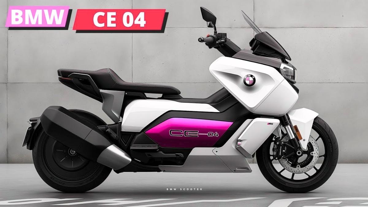 BMW CE04 2025 Tecnología avanzada y rendimiento en motocicletas eléctricas