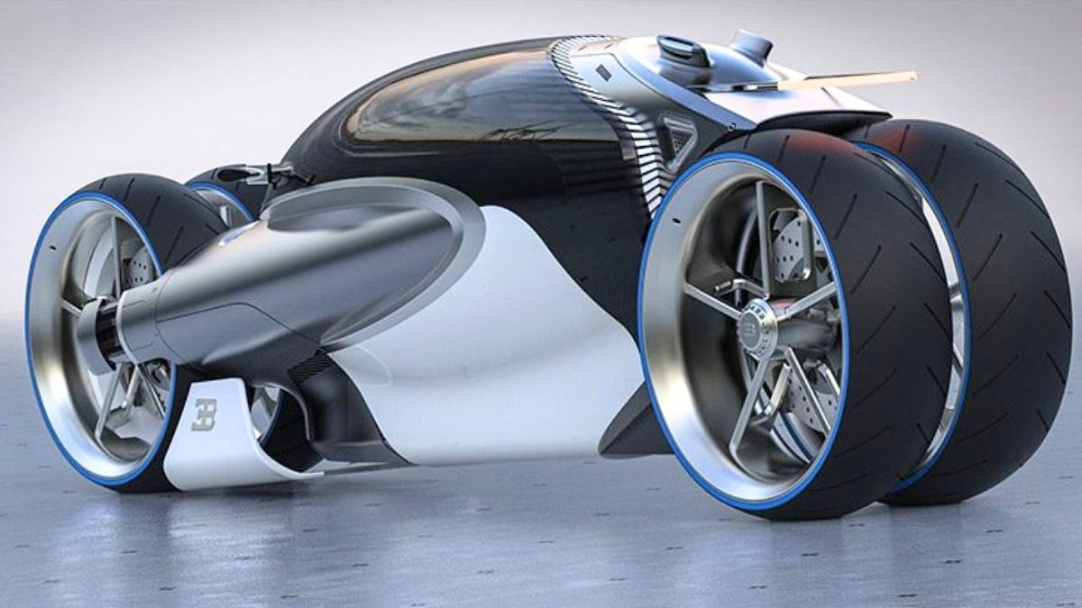 Romain Gauvin’s Four Wheel Electric Vehicle Concept Explained