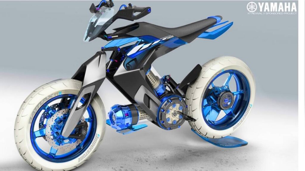 Yamaha H2O XT Revival Concept A Futuristic Take on Eco Friendly Motorcycles