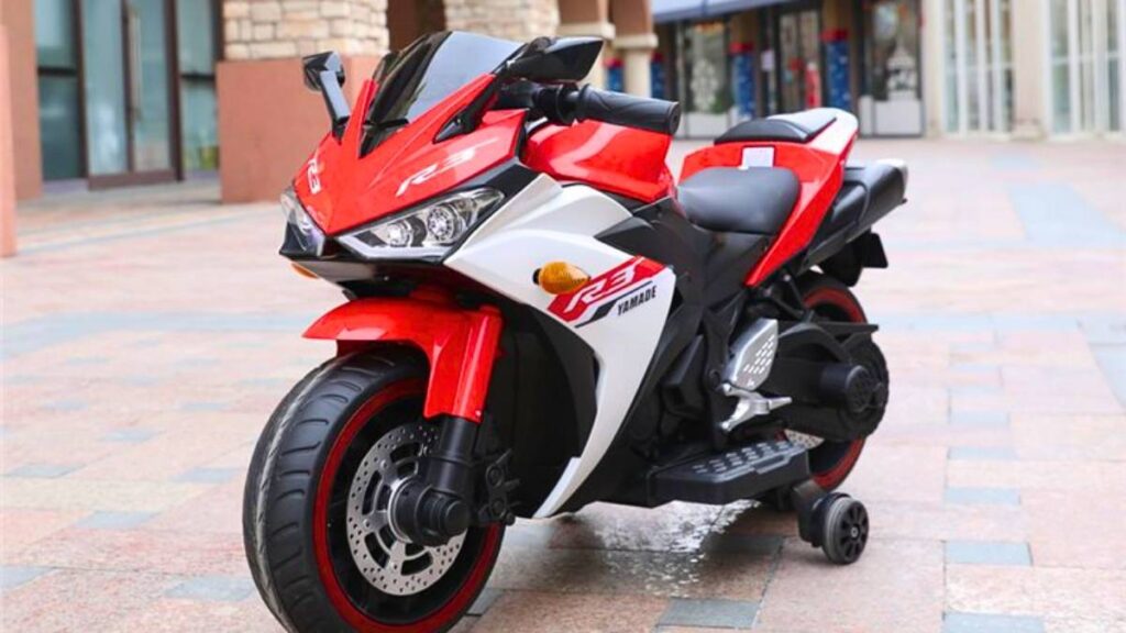 ISAKAA 12V Yamaha R3 kids electric toy bike full review and features