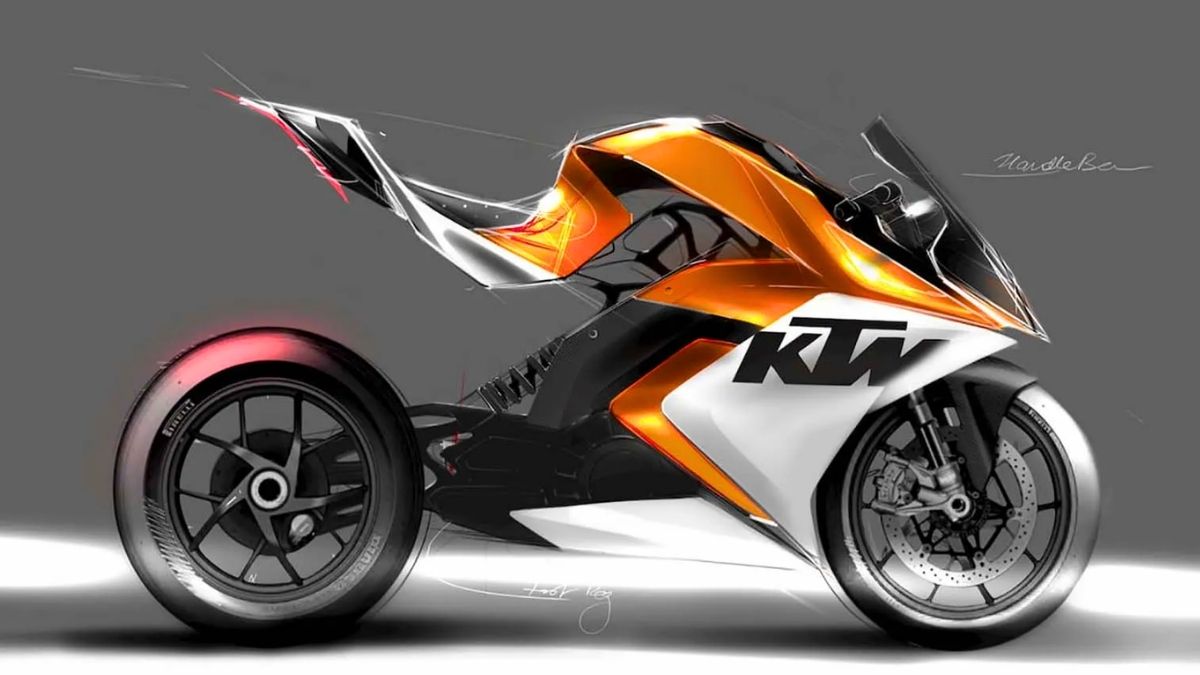KTM Electric Superbike Concept Designed by Mohit Solanki