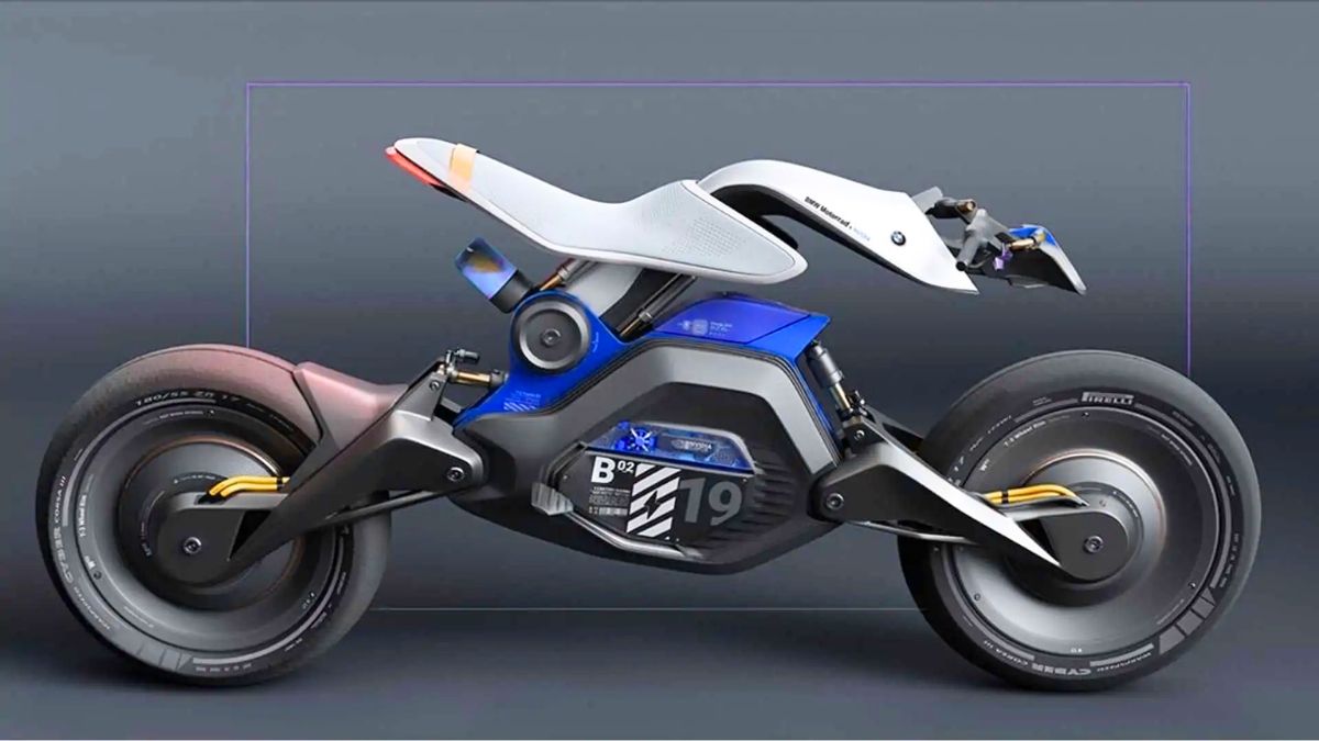 Futuristic BMW and NVIDIA Electric Motorcycle Design Concept Revealed by Designer