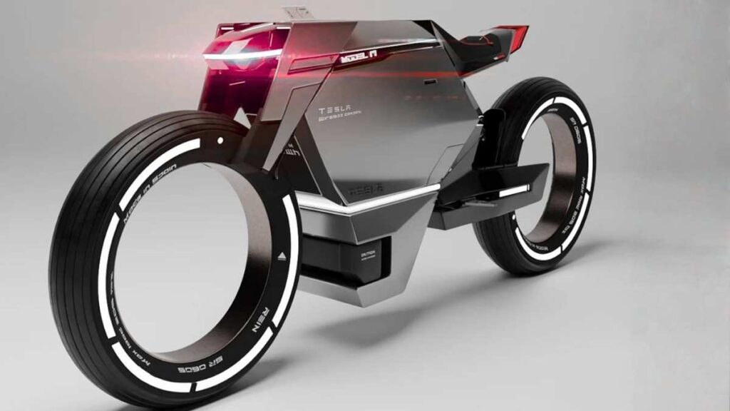 Model Bike Concept Draws Inspiration from Tesla Cybertruck